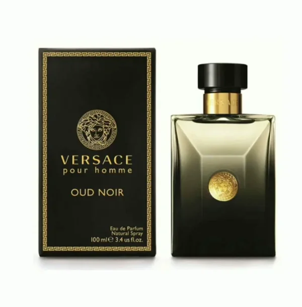 Versace Pour Men Oud Noir Eau Cologne 3.4 fluid oz