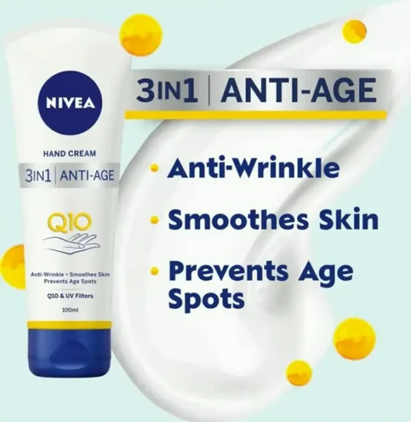 Nivea Q10 Anti-Aging Treatment Hand Cream (100ml)