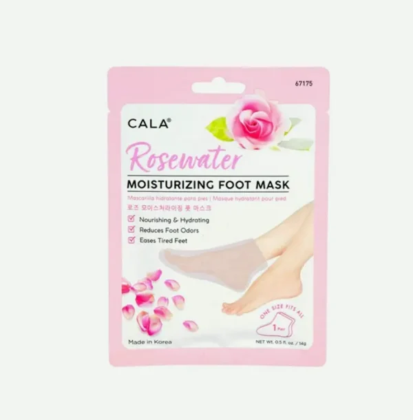 Rosewater Hydrating Foot Mask Pack - 3 Count