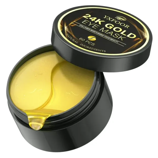 24K Gold Collagen Eye Mask for Puffy Eye Bags