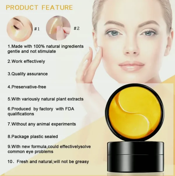 Glowing Under Patches with Collagen for Wrinkles