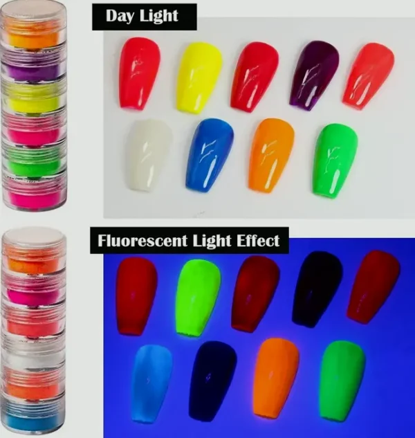 24 Nail Art Glitter