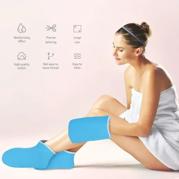 Minkissy Bath Mitts Kit of 3 - Ladies Foot Warmers