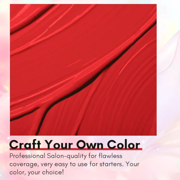 Makartt Ruby Gel Nail Polish 15ml LED Cured