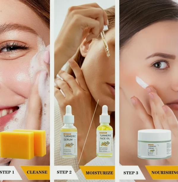 Curcuma Skincare Kit - Moisturizer & Facial Oil