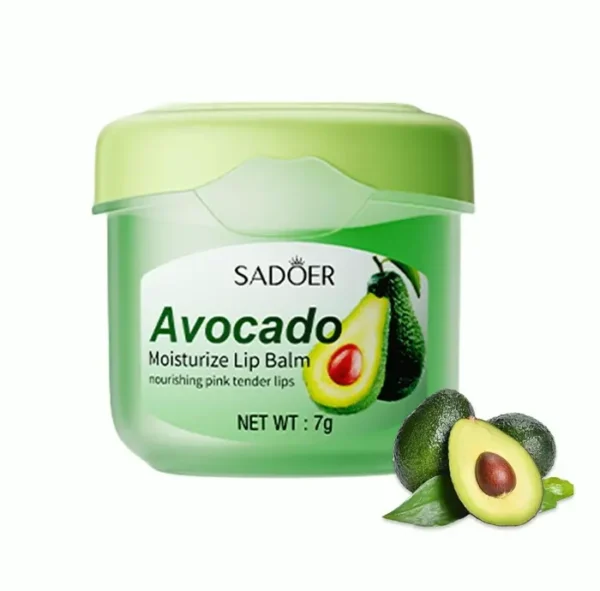 Avocado-based Lip Balm, Hydration for Dry Crack Lips