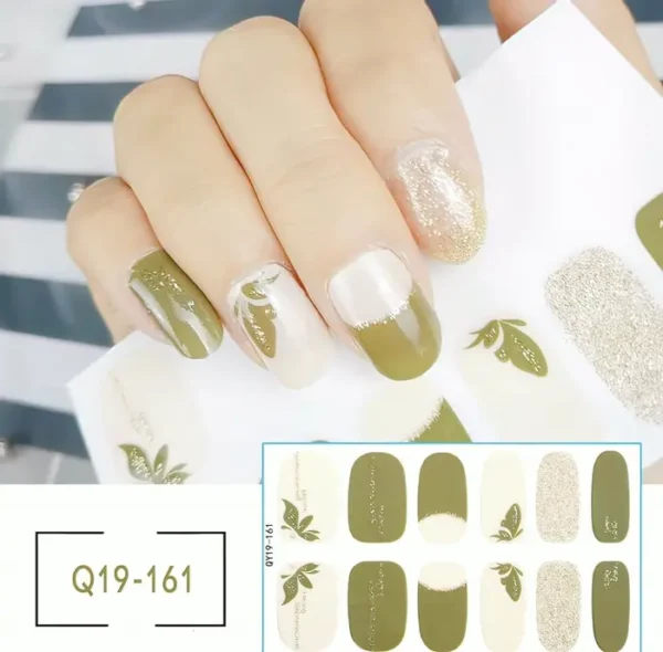Stylish 3D Nail Decals for Ladies