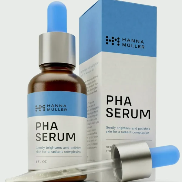 Alpha-Hydroxy Serum containing 2 PHAs & 1 Alpha Hydroxy Acid for Face