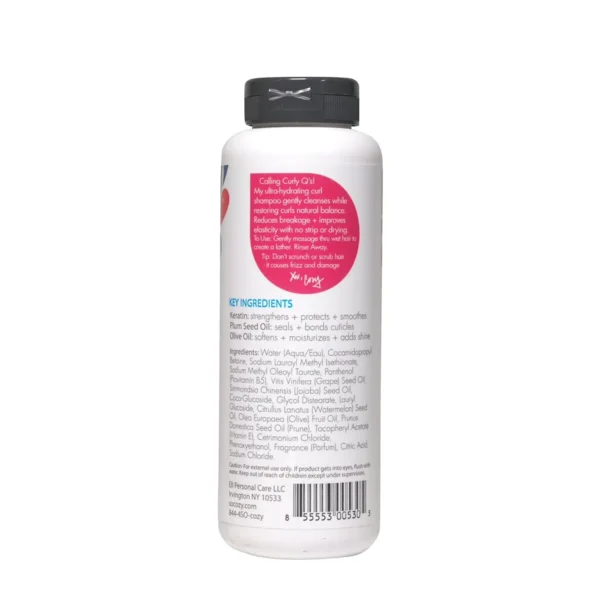 SoCozy Children's Curl Shampoo | Ultra-Hydrating & Free from Parabens | 10.5 Fl Oz