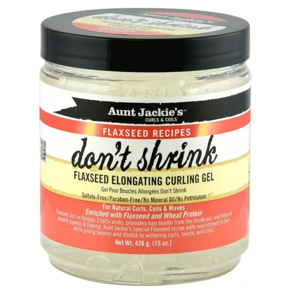 Aunt Jackie's Curling Gel - Stretching Nourishing 15 Ounces