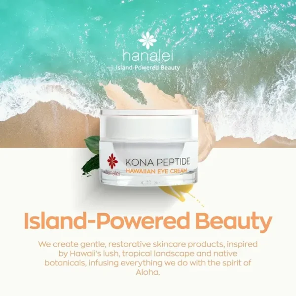 Hanalei's Kona Peptide Cream | Wrinkles & Bags Removal | Moisturizing Formula