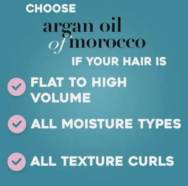 OGX Moroccan Cream: Curling Perfection, Smoothing Hair Serum, 6 oz