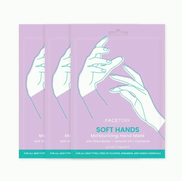 Nourishing Hand Mask with Shea Butter - 3 Pairs