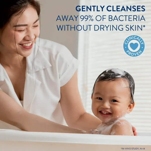 Cetaphil Baby Shampoo with Organic Calendula, Tear-Free, 13.5