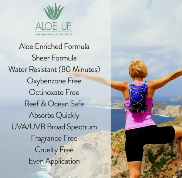 Aloe Up Spray Sun Protection 15+ - 6 Oz