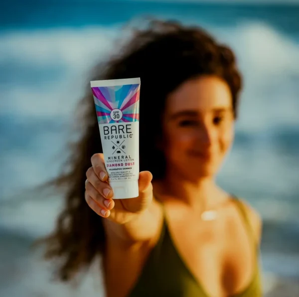 Natural Sunscreen SPF 30 Cream, 3.4 oz Fl Oz by Bare Republic