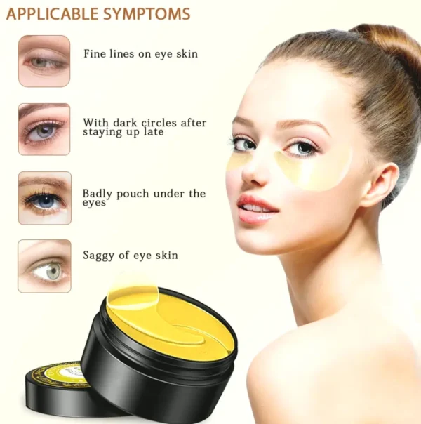 Glowing Under Patches with Collagen for Wrinkles
