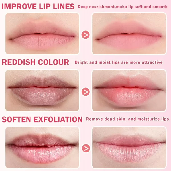 Pair of Korean Lip Care Kit with Wand (Berry + #4Grape)