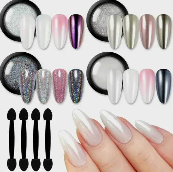 B.P. Chrome Manicure Powder Set