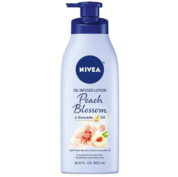 NIVEA Peach Oil Body Lotion, 16.9 Oz