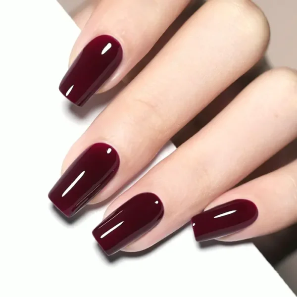 UV Manicure Polish, 15ml Mahogany Color