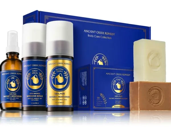 Natural Body Pamper Present Set - Lavender-Scented Bath Collection