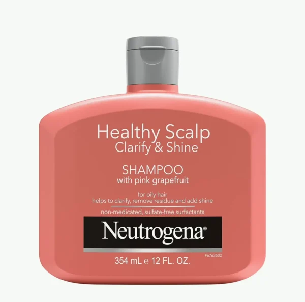 Clarify & Shine Exfoliating Shampoo for Oily Hair and Scalp - Grapefruit 12 oz