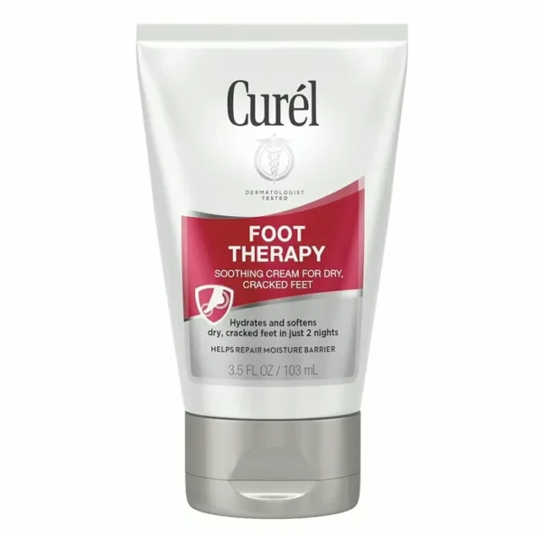 Curél Foot Cream, Soothes Cracked Feet, 3.5