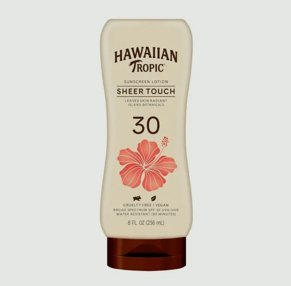 Island Tropic Sheer Touch Ultra Radiance Lotion Sunscreen 30, 8oz