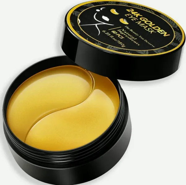Gold Eye Masks for Puffy Eyes &  Eye Bags