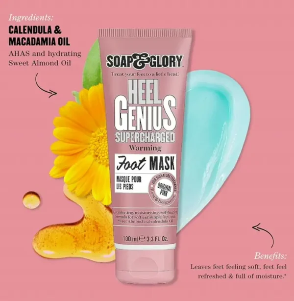Original Heel Genius with Cream - Moisturizing Foot Treatment (100ml)