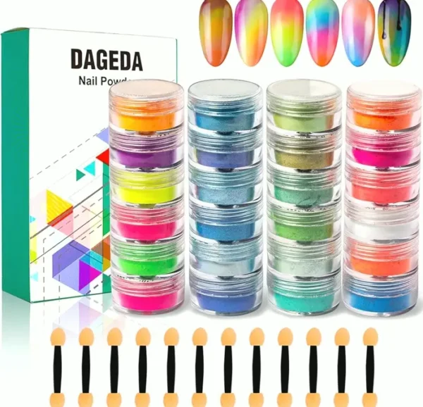 24 Nail Art Glitter