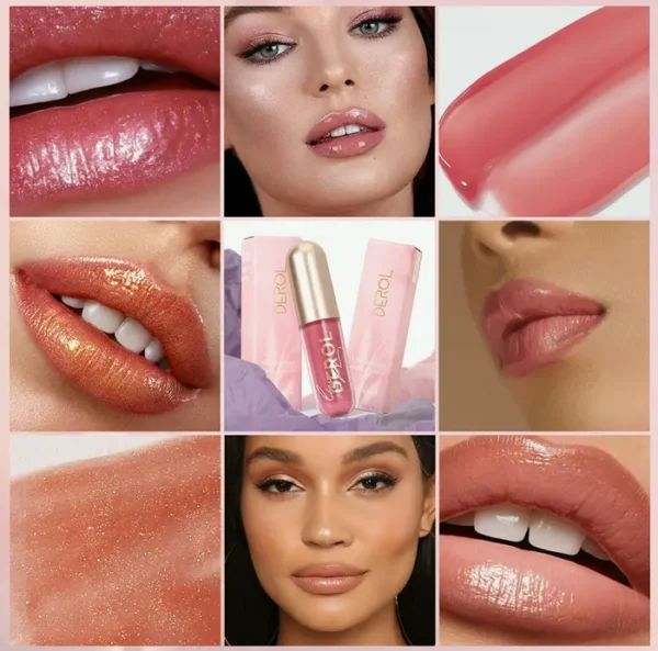 Lipstick Plumping Gloss, Glossy Liquid Lip Color - 0.19 Fl Oz