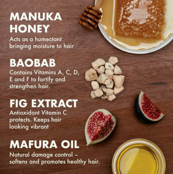 Intensive Moisturizing Hair Treatment featuring Honey & Mafura Oil 13 oz