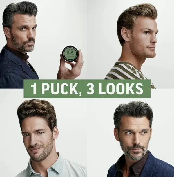Men's Hairstyle Shaping Gel, Medium Hold & Shine, 3 Oz