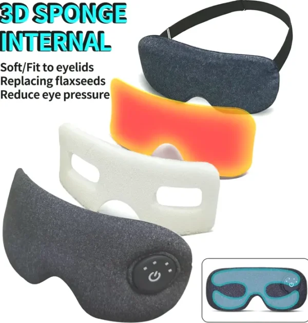 Cordless Warm Eye Mask for Eye Fatigue