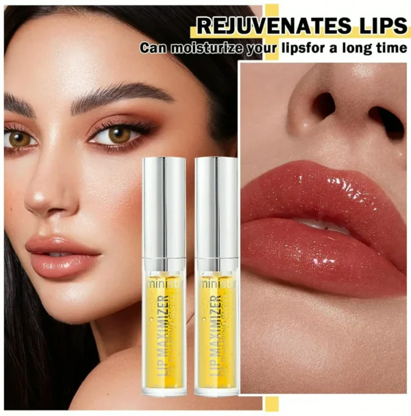 Lip Enhancer Set with Hydrating Shine (2 Pcs)