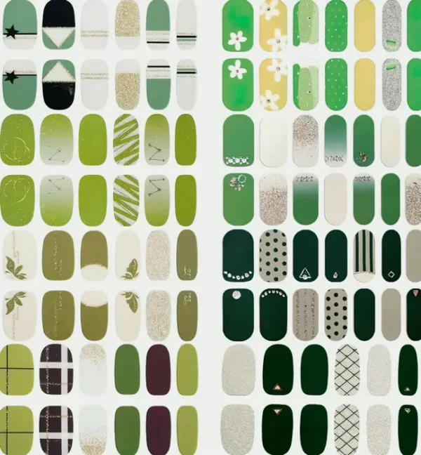 Stylish 3D Nail Decals for Ladies