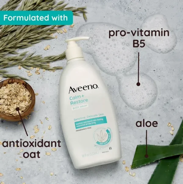 Brand Calm + Daily Body Cleansing for Sensitive, Soft Cleanser