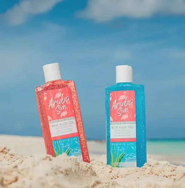After Sun Cooling Aloe Gel, 8oz, Including Vitamin E & Tea Tree