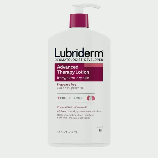 Lubriderm Advanced Therapy Unscented Hydrating Lotion, 32 fl. oz
