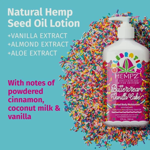 Hemp Seed Moisturizer - Buttercream Special Edition