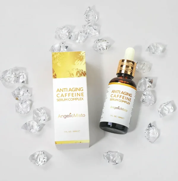 AngelicMisto Coffee Eye Cream for Shadowy Circles and Swelling – 1oz