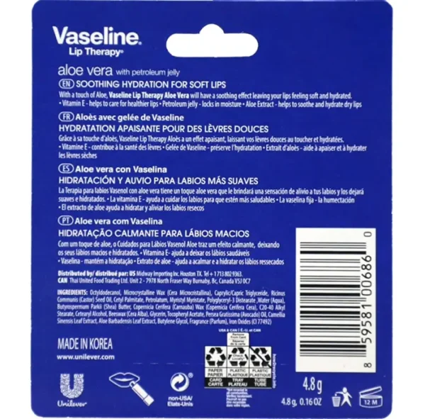 Vaseline Therapy Fresh Balm, Set