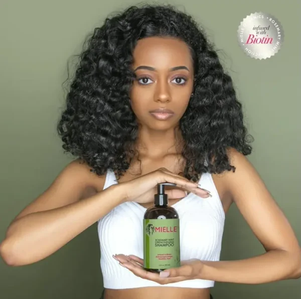 Mielle Organics Rosemary Mint Biotin Shampoo, 12 Ounces