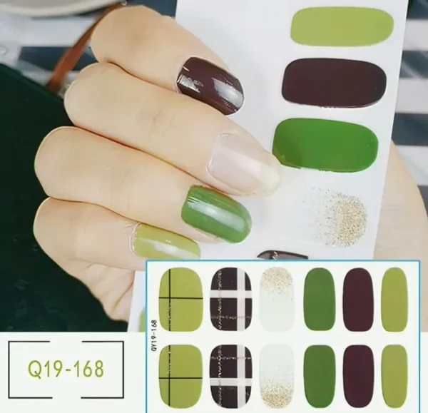 Stylish 3D Nail Decals for Ladies
