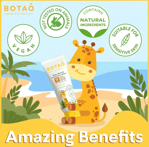 Infant  Natural Zinc Sunblock Lotion SPF50