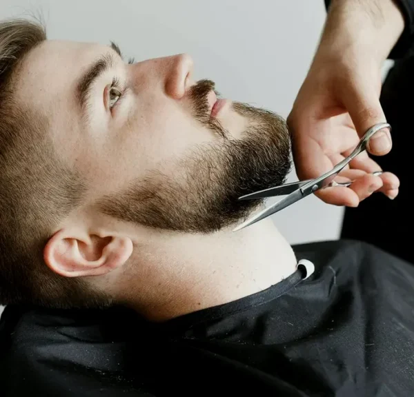 6.5-Inch Metal Haircutting Shears for Salons