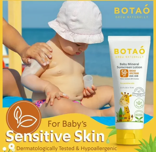 Infant  Natural Zinc Sunblock Lotion SPF50