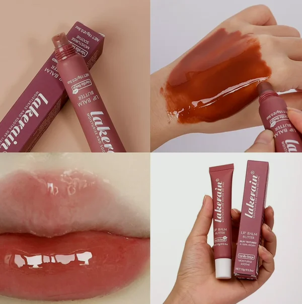 Lip Butter Hydrating Treatment, Day/Night Use, Vanilla Beige